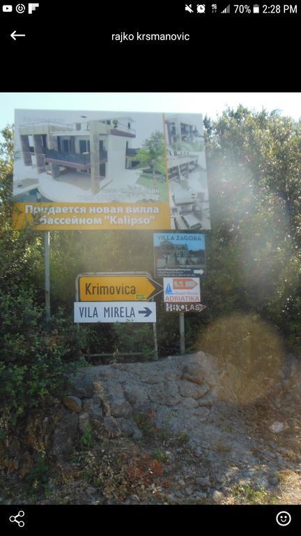Apartment Vila Mirela Krimovica Екстериор снимка